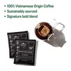 Copper Cow Coffee Premium Vietnamese Coffee: Single-Serve Black Coffees (includes: