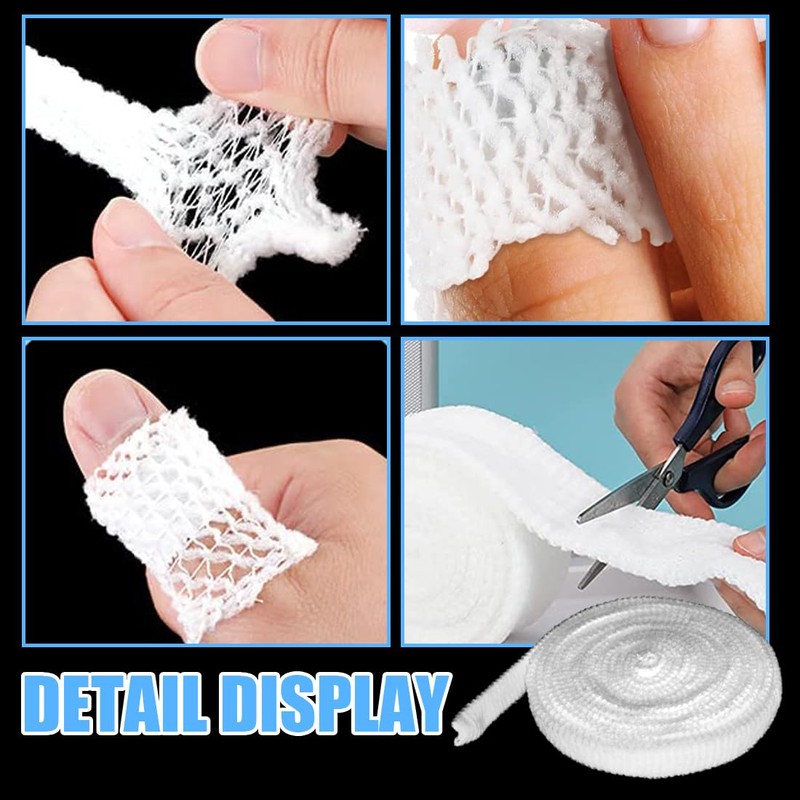 Tubular Bandage Elastic Net Bandages 7M Tubular Gauze Breathable Wound