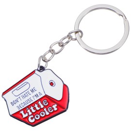 YUXIANLB Cute Keys Chains Women Keyring Accessories Funny Keychain For Car Keys White Elephant Gifts Sturdy Keychain Charms Cool Metal Keys Rings Personality Enamel Car Keys Rings For Bag Accessories