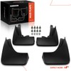 A-Premium Set of 4PCS Mud Flaps Splash Guards Mudguards Mudflaps