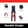 Simply45 Pass-Through RJ45 Crimp Tool for Unshielded and Internal Ground