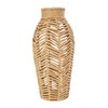 Deco 79 Jute Rope Handmade Decorative Vase Woven Centerpiece Vase