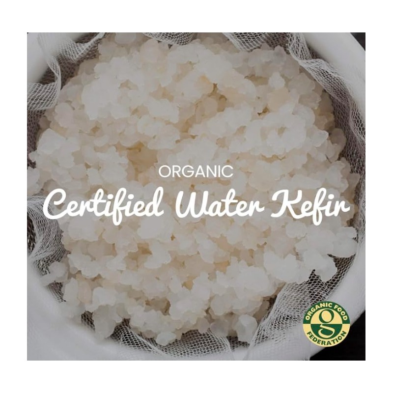 Freshly Fermented - Organic Water Kefir Grains (20g)