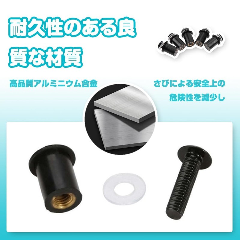 Bolt Screen Bolts Wellnut Windshield Screws Fix Cowl or Screen