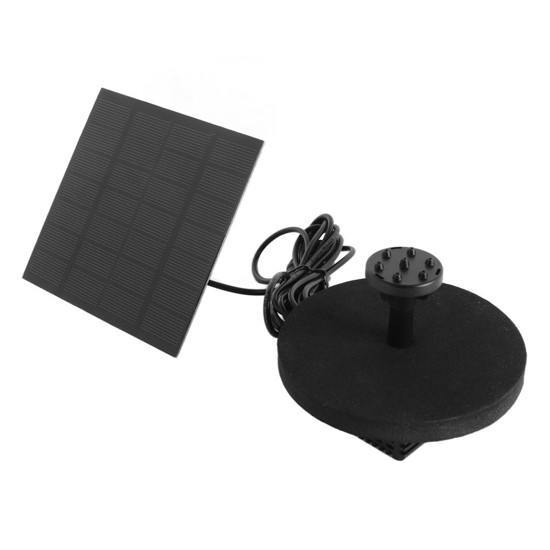 Solar Water Fountain Pump Outdoor Small Submersible Bird Bath Fountain