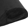 Half Moon Pillow Black Ankle Knee Neck Lumbar Support Cushion