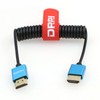 DRRI 8K HDMI to HDMI 2.1 Ultra High-Speed Braided Coiled