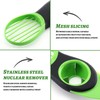 3 in 1 Avocado Cutter Slicer, Multifunctional Avocado Peeler with
