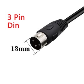 HTGuoji 7 Pin DIN Cable 7 Pin Din Male to Female Professional Premium Audio Cable for Bang & Olufsen, Naim, Quad Stereo Systems (5 Meter)
