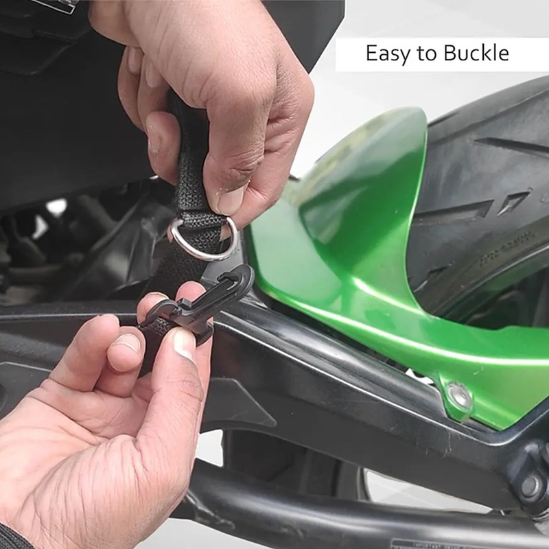 Grand PitStop Motorcycle Luggage Straps 22"-68" Adjustable Stretch Strap- Set