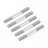 sourcing map Double Ended Stud Screws (M6 Thread 50mm Length)