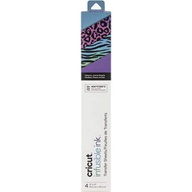 Cricut Infusible Ink Transfer Sheets -4 Sheets 12" x 12" - Animal Brights Pattern - For Cricut EasyPress, Maker, Explore Air 2