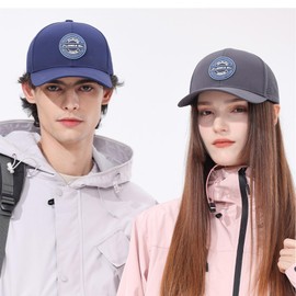 Men's Quick Dry Baseball Cap Breathable Laser Perforated Snapback Golf Ball Caps Curved Brim Structured Sun Hats K374 Black