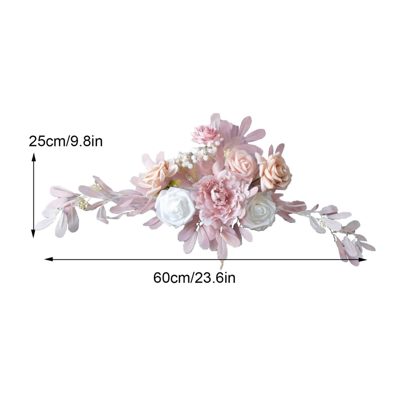 Wedding Party Welcome Sign Flower Decoration