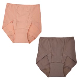 2 Color Set Incontinence Panties, Women's, Water Absorbent, Deodorizing, Antibacterial, Deodorizing, Women's, Water Absorbing Shorts, tji-679, 4L, Pink Set