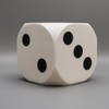Black & White Dice Planter – 4.9 in Succulent Pot