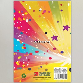 Stuff4 2nd Birthday Card Boy - Roarsome Dinosaur Party - Dinosaur Birthday Card for 2 Year Old Boy, Age 2 Boys Cards, A5 Cute Greeting