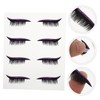 PACKOVE 4 Pairs Adhesive Eyeliner Strip Decals Lightweight Breathable Eye