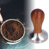 58mm Flat Base Coffee Tamper Manual Stainless Steel Coffee Powder