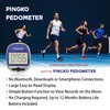 PINGKO Pedometer Portable LCD Step Counter with Calories Burned and