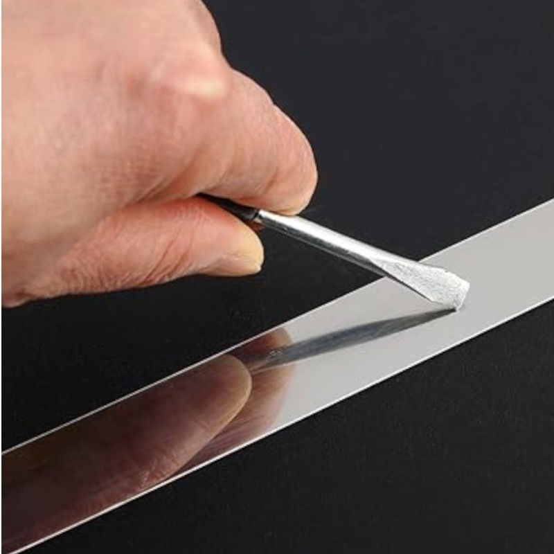 Gold Self-Adhesive Mirror Molding Trim Set, 3 Rolls 16.4 ft