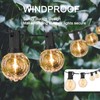 ADIIL 20 PCS Q Hanger Hooks with Safety Buckle, Windproof