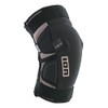 Ion K-Pact Zip Bicycle Knee Pads Black/Gloomy Sand 2024: Size: