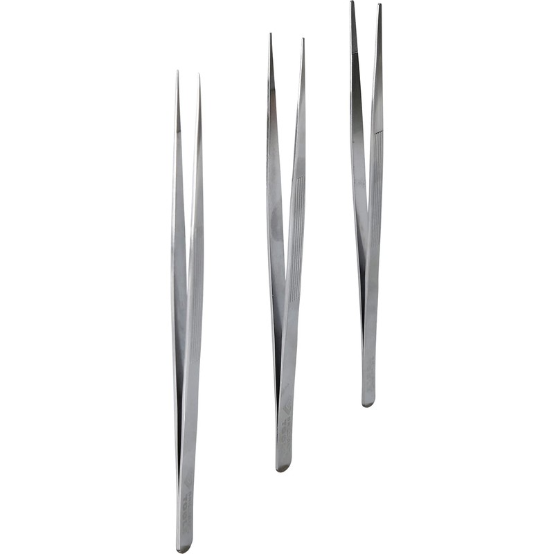 BRILLIANT TOOLS BT067905 Tweezers Set of 3 [Powered by KS