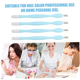 FOMIYES 3sets Dead Skin Trimmers Manicure Nail Art Tool Kit Multifunctional Tools Easy to Use for Home Salon 15pcs*3