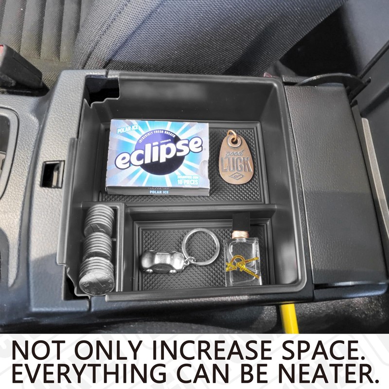 HGWEI Center Console Organizer Compatible with Ford Ranger 2019 2020
