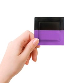 MAG | Kit de 4 Imanes de Ferrita | Para terapia de Biomagnetismo | 3000 Gauss | Color Morado | Tamaño 4.4 x 4.7 x .9 cm