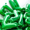 [52 PCS] 16" Foil Green Letter Balloons 2 Sets of