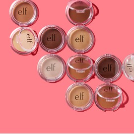 e.l.f. Prime & Stay Finishing Powder, Sets Makeup, Controls Shine & Smooths Complexion, Sheer, 0.18 Oz (5g)