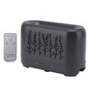 200ml Essential Oil Diffuser Hollow Out Quiet Diffuser with Flame