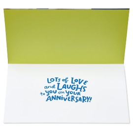 American Greetings Funny Anniversary Card for Couple from Us (Love and Laughs)