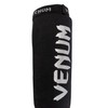 Venum Kontact Shin Guards - Black/Silver - Small