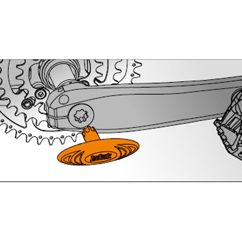 Ice Toolz Shimano Hollowtech 2 Unisex Adult Crank Cover Clamp