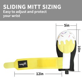 Sliding Mitt,Baseball Softball Sliding Glove for Kid Youth Adult - Flexible,Breathable,Durable,Easy to Wear (Tiger Stripe, Youth)