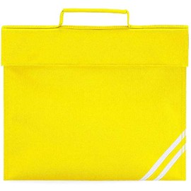 Quadra classic book bag in yellow