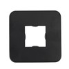 Hapivida Wall Mounted Bath Inlet G1/2 Black Fitting Comfort Bath