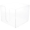 Plymor Clear Acrylic Tall-Stack Napkin Holder, 6.25" H x 7.25"