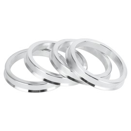 INFINAUTO Hub Centric Rings, 56.6mm ID to 67.1mm OD Vehicle Wheel Hubrings Aluminum Alloy, 4 Pcs