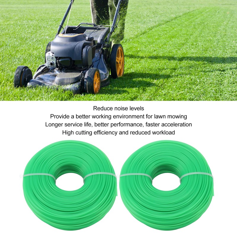 2Pcs Grass Strimmer Line Spool Nylon for Garden Electric Trimmer