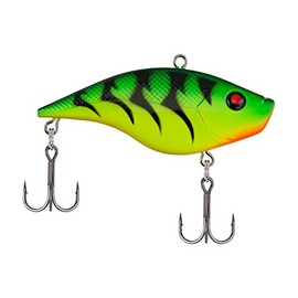 Berkley Warpig Fishing Lure, Firetiger, 1/2 oz, 3in | 8cm Crankbaits, Lipless Sinking Bait Features Aggressive Action with Maximum Sound and Vibration