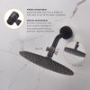 Oil Rubbed Bronze Water Flow Control Valve, Shower Head Flow