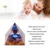 Constellation Pyramid Stone for Positive Energy Reduce Stress Chakra Resin
