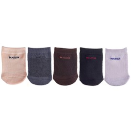 MABUA 8 Pairs Toe Socks Women No show Invisible Inside Shoes Non Skid Half Socks