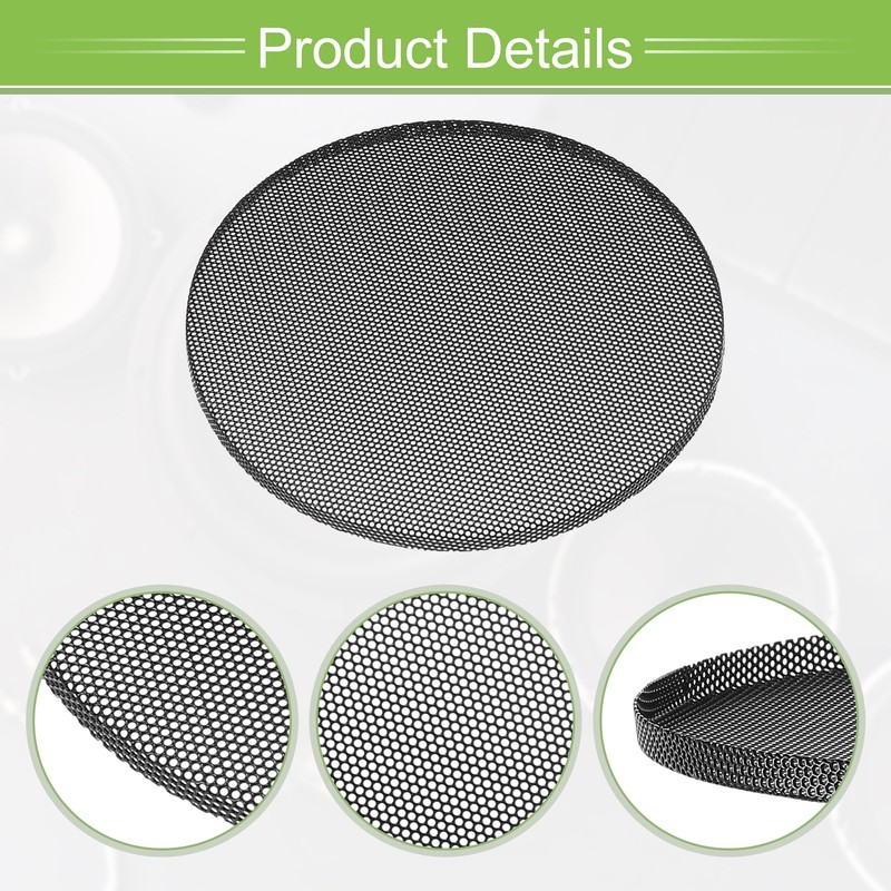 X AUTOHAUX Universal 5.5 Inch Speaker Grills Mesh for Audio
