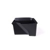 car-attention Black inner door armrest storage box trim Fit For