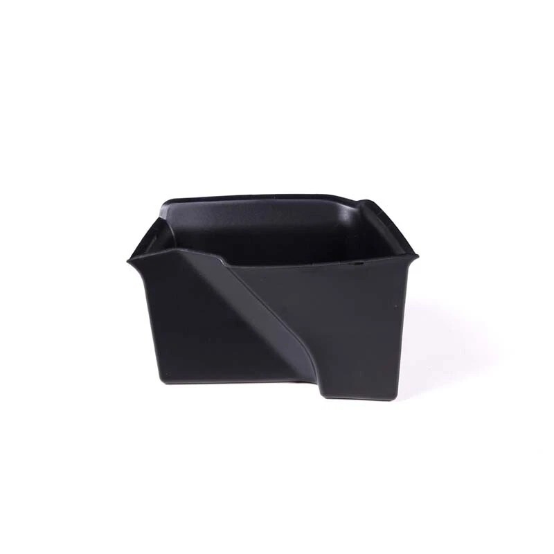 car-attention Black inner door armrest storage box trim Fit For